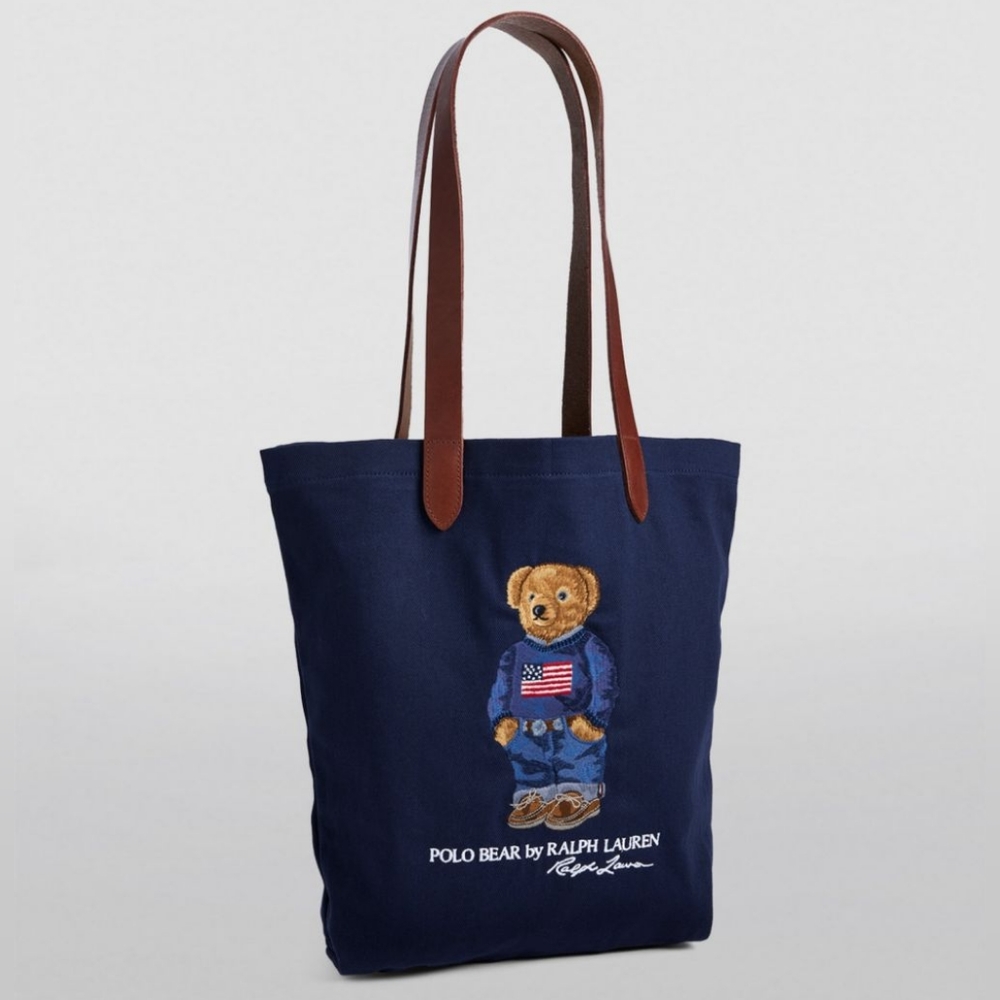 Polo Ralph Lauren Polo Bear Twill Shopper Tote